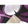 thumbnail image 3 of PREMIUM 3D Effect Hand Carved Thick Modern Contemporary Abstract Area Rug Design 1062 Purple 9'2''x12'5'', 3 of 10