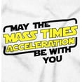 thumbnail image 2 of May Mass Acceleration Be You Space Plus Size Long Sleeve Graphic Tee Shirt Brisco Brands 3X, 2 of 5