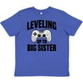 thumbnail image 3 of Inktastic Leveling Up to Big Sister Youth T-Shirt, 3 of 5