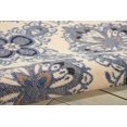 thumbnail image 6 of Nourison Caribbean All-over design Ivory/Blue Area Rug, 6 of 7