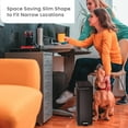 thumbnail image 4 of Home Zone Living 12 Gallon and 1.3 Gallon Kitchen Trash Can Value Bundle Set, Stainless Steel Wastebasket with Lid and Slim Design, 4 of 15