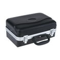 thumbnail image 2 of Lightweight Hard Pocket Trumpet Carrying Case Suitcase For Beginner Black, 2 of 8