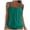 Army Green, variant on Tankini Tops for Women Tummy Control Floral Blouson Modest Bathing Suit Top Plus Size Swim Tank No Bottom Beach Wear (Blue, XL)