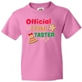 thumbnail image 3 of Inktastic Christmas Official Cookie Taster with Bell and Star Cookie Youth T-Shirt, 3 of 5