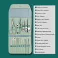 thumbnail image 4 of Pedicure & Manicure Tool Kit Portable Nail Clippers Set with Nail File Trimmer Eyebrow Trimmer Clip Dead Skin Removal Tool for Hand Foot Care, 4 of 5