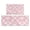 Pioneer Flower Floral-3, variant on Pioneer Flower Floral Print Pattern Kitchen Rugs Sets Of 2, Anti Fatigue Non Slip Washable Floor Mats for Kitchen Sink Laundry, 17X30 Inch 17X47 Inch