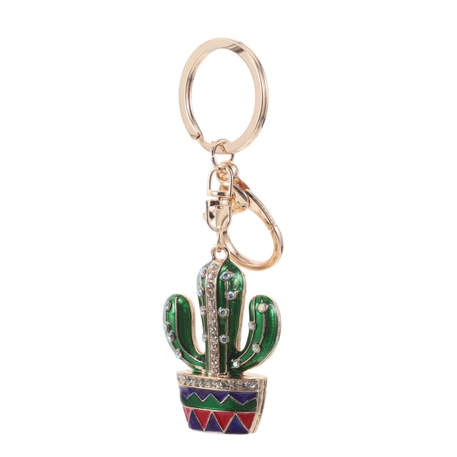 AURARMLET Colgante De Llaveros Con Cactus Y Para Accesorios De Y Fiesta