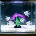 thumbnail image 3 of Glow In Dark Silicone Sea Anemone Ornament, Luminous Artificial Coral Plant Fish Tank Decor Aquarium Landscape Underwater Decoration in 5 Colors, 3 of 6