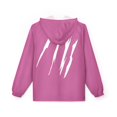 thumbnail image 2 of Effete Feline Claw Marks Scratch Windbreaker Jacket (AOP), 2 of 10
