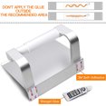 thumbnail image 3 of Soporte de papel higiénico con estante de níquel cepillado, accesorios de baño modernos de acero inoxidable 304, almacenamiento de dispensador de rollos de papel Zhivalor 2035025-2, 3 of 4