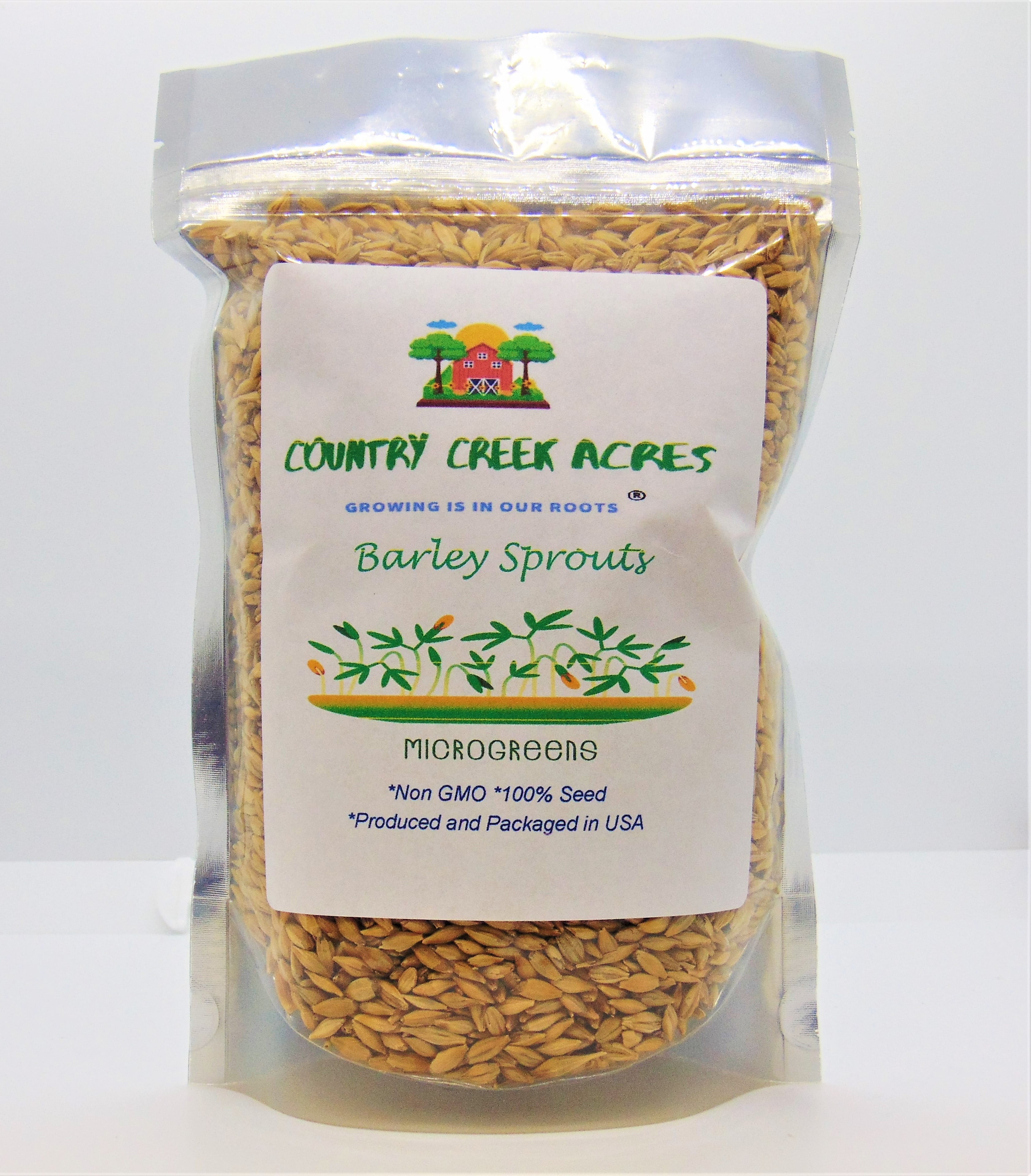 Whole Barley Seeds for Barley Grass Microgreen, Juice Sprouting Seeds 8