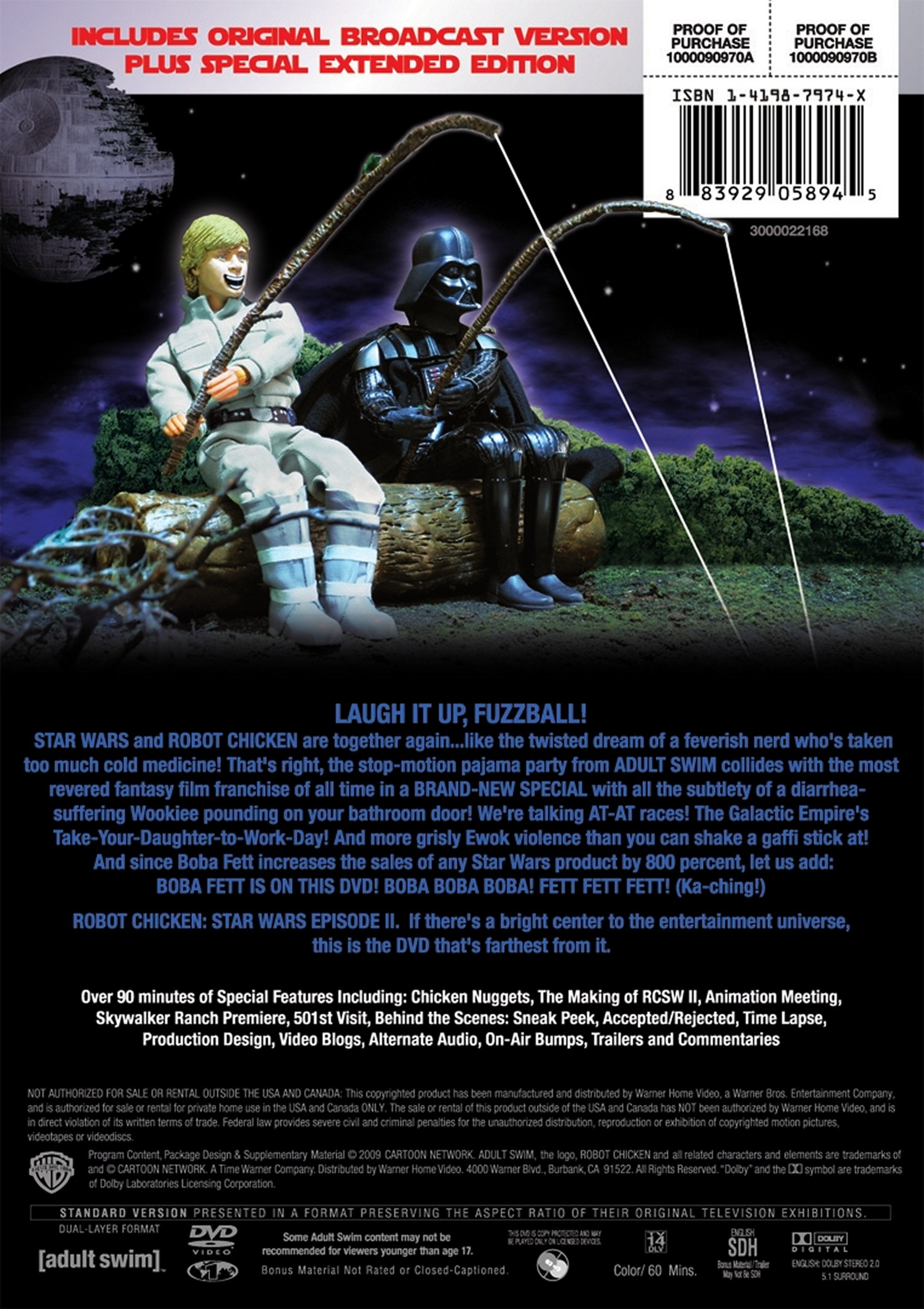 Robot Chicken: Star Wars Episode II (DVD), Cartoon Network