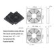 thumbnail image 3 of 8 Piezas Protector De Ventilador A Prueba De Polvo, Rejilla De Ventilador De Ordenador ABS, Filtro De 120Mm, Cubierta De De Ventilador, Colador De Ventilador Sin Herramientas, 3 of 5