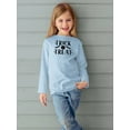 thumbnail image 2 of Trick O Treat Halloween Quote. Long Sleeve Toddler -Image by Shutterstock,  2 Toddler, 2 of 4
