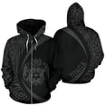 thumbnail image 3 of Sudadera con capucha de Tonga con cremallera y escudo de armas polinesio para hombre y mujer, jersey de estilo Harajuku con estampado 3D, ropa deportiva Y2k, 3 of 5