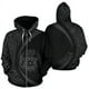 thumbnail image 3 of Sudadera con capucha con estampado 3D de Tonga, sudaderas negras polinesias con cremallera para hombre, sudaderas de gran tamaño a la moda para mujer, camisetas deportivas, ropa Y2k, 3 of 5
