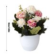 thumbnail image 2 of BKRE DecoHome Hortensia Réaliste pour Centre de Table Maison, 2 of 5