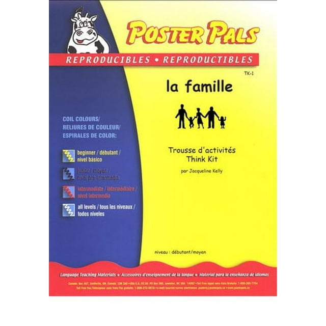 The Fsl Classroom La Famille French Reproducible Teaching Activities