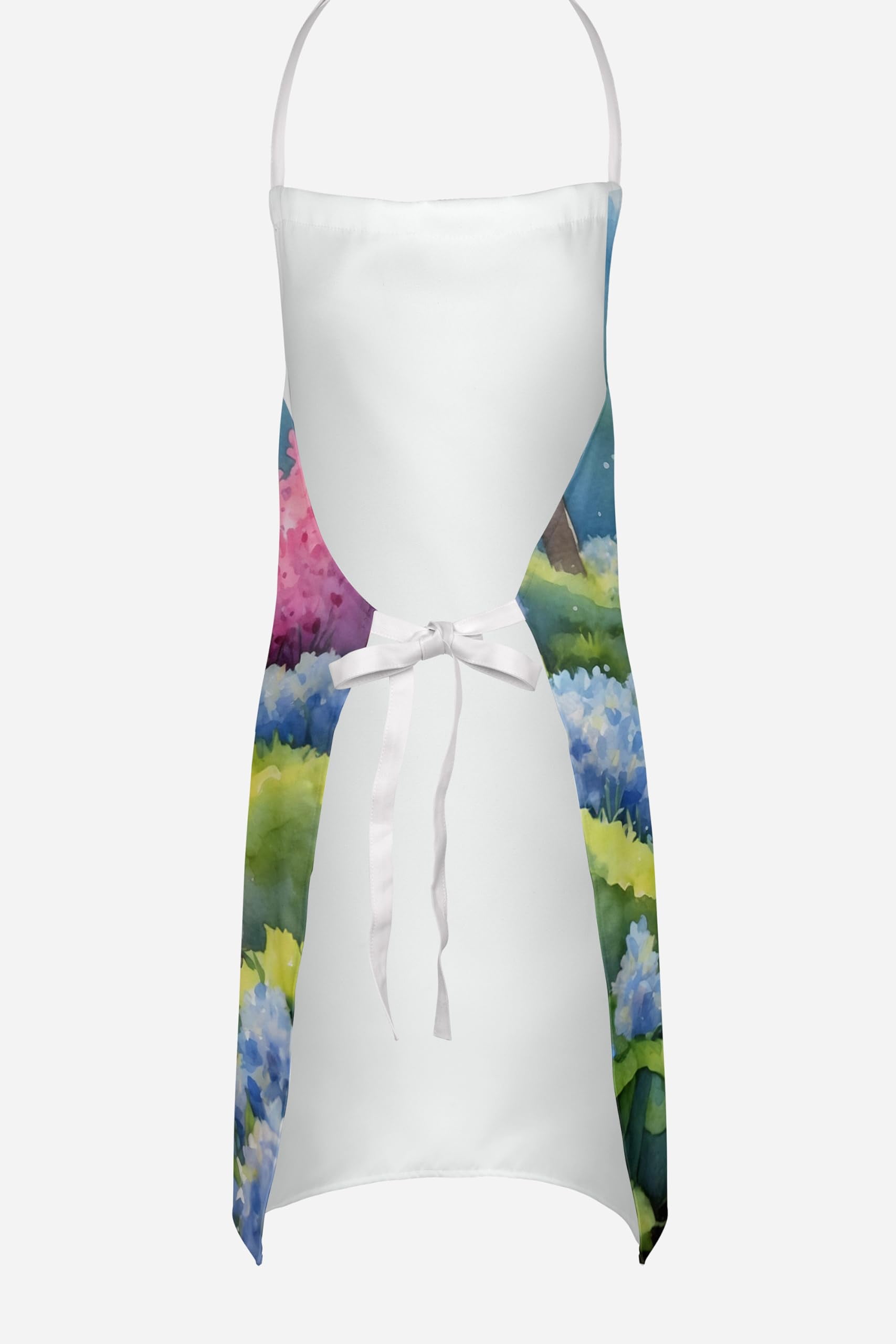 Boston Terrier Spring Path Apron 27 in x 30 in