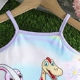 thumbnail image 4 of Toddler Nightgown Spaghetti Girls Sleep Dress for Girls Dinosaur Cute Pajamas Dress Strap Dress W25 18-24 Months, 4 of 6