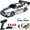 8602-White, variant on AIGIA RC Drift Car 4WD 2.4GHz 1:24 Scale 30KM/H High Speed RC Racing Sport Toy Car with LED Lights