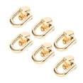 thumbnail image 1 of 20PCS Heavy Duty D Ring Fasteners 16x12mm Swivel Mount Screw Posts for Leatherworking and Bag Repair, 1 of 7
