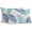 Teal, Aqua, Mint, Silver Gray, variant on Lumbar Pillow Covers 20x12 Inch Set of 2, Palm Leaves Waterproof Outdoor Pillow Covers, Modern Simple Tropical Plants Teal Navy Blue Decorative Cushion Pillowcases for Couch, Sofa, Bed, Garden, Patio