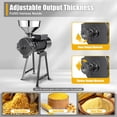 thumbnail image 3 of 1500W Electric Grain Mill Grinder with Funnel, 110V Commercial & Home Corn Grinder Machine for Rice, Cereals, Spices, Red Beans Feed Mill (Dry Food), 3 of 9
