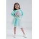 thumbnail image 2 of Vestido Disney Princess Ariel para niñas pequeñas, color verde 3T, 2 of 4