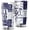90th purple, variant on 80th Birthday Gifts for Women Men Vintage 1943 Tumblers 80 Year Old Birthday Supplies Vintage 1943 Back in 1943 Old Time Information Stainless Steel Vacuum Insulated Tumblers 20 oz