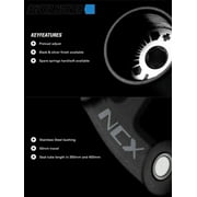 SR Suntour NCX Bicycle Suspension Seat Post with Standard Spring,Specification 30.9*350mm