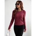 thumbnail image 1 of Women's Fringe Sweaters Cute Boho Tassel Pullovers Fall Fashion Tops Winter Casual Knitwear, 1 of 5