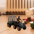 thumbnail image 3 of Juguetes a escala 1:25, piezas de construcción, material de PVC, accesorios para granjas y ranchos, vitrina para vinos. Conductor de motocicleta, 3 of 9
