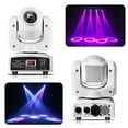 thumbnail image 2 of Moving Head LED DJ Party Light, RGBW 8 Pattern Shake Disco Light with Remote and Control Sound Activated Spotlight for Church Wedding Live Show,White, 2 of 10
