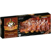 Butcher's Prime Pork Back Ribs In BBQ Sauce Ribs Butchers Prime 24 Oz Box