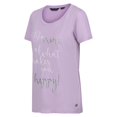 thumbnail image 3 of Regatta - Camiseta Filandra VII Texto para Mujer (Lila Pastel), 3 of 6