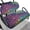 Colorful Leopard, variant on Garronmavis Skull Floral Pattern Golf Cart Front Seat Covers Soft Polyester Front Seat Cover Breathable Air No Stapler Needed Decor Accessiores for Enhance Interior Beauty