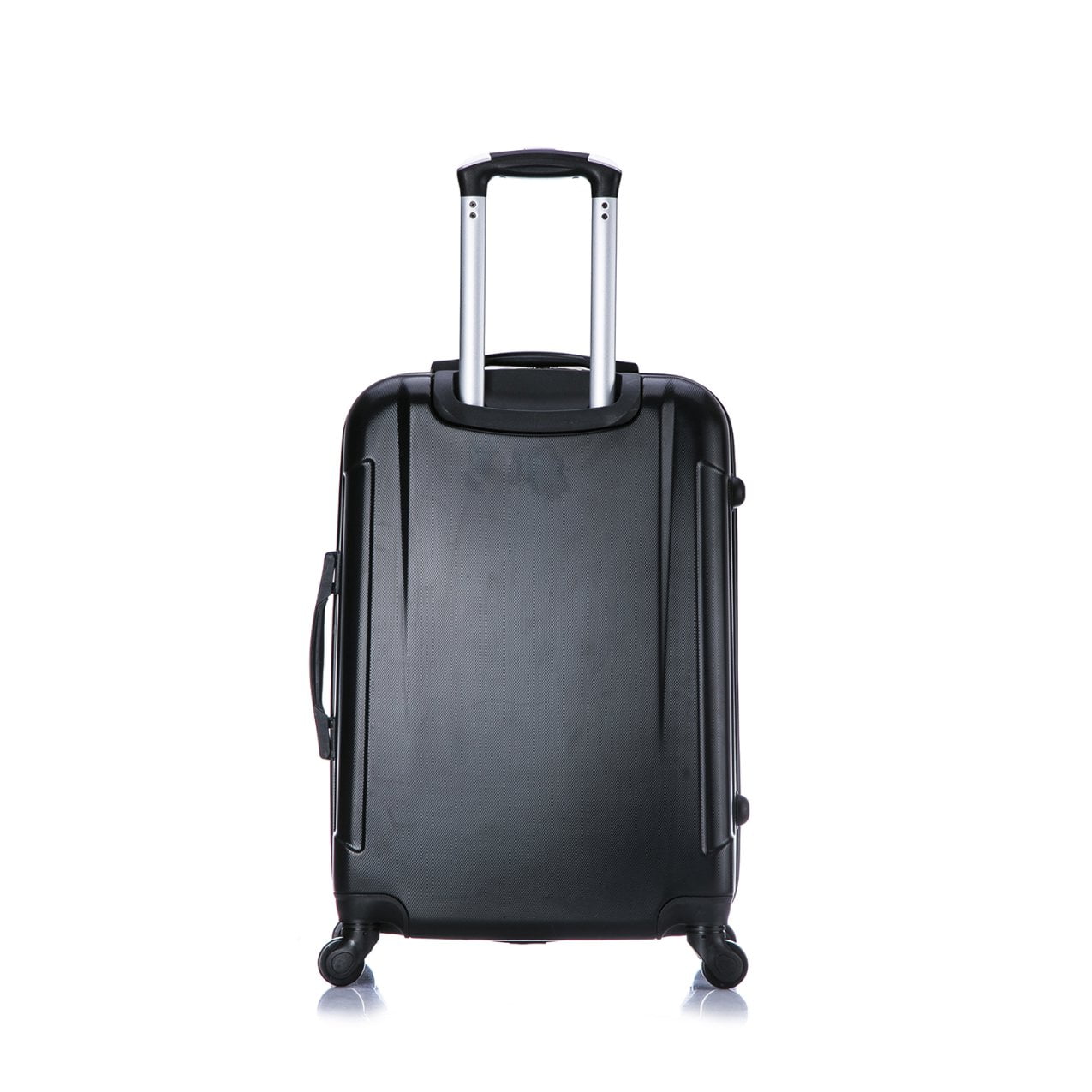 InUSA Pilot 28" Hardside Lightweight Luggage with Spinner Wheels, Handle, and Trolley, Black