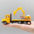 thumbnail image 4 of Voiture en Alliage pour Enfants à Rétrofriction Camion d'Extinction Modèle Véhicule Jouet Cadeau, 4 of 10