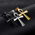 thumbnail image 4 of KNFATEQVEDG 2 Pack 1pc Men's Stainless Steel Crosses Religious Pendant Necklace 22+2, 4 of 4