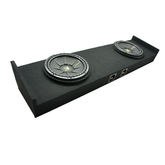 2015 - 2025 Ford F150 Super Crew Kicker CompC CWCS10 Dual 10" Custom Sub Box 2 Ohm