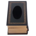 thumbnail image 3 of Cubierta De Caja De Pañuelos, Material De MDF De Apertura Grande Pintado Soporte De Caja De Pañuelos De Libro Práctico Hermoso Para El Hogar, 3 of 8