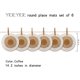 thumbnail image 2 of Juego de mesa de Comedor YONGSHENG 6 manteles individuales Redondos 36 cm, 2 of 5