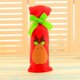 thumbnail image 3 of Bolsa para botella de vino de Navidad, funda para botella de vino de alce de Papá Noel, vestido de champán navideño, decoración de vino para fiesta de Navidad, regalo de cena de Añ, 3 of 5