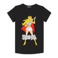 thumbnail image 4 of Masters of the Universe Womens Black Short Sleeve Long Leg Pyjama Set, 4 of 5