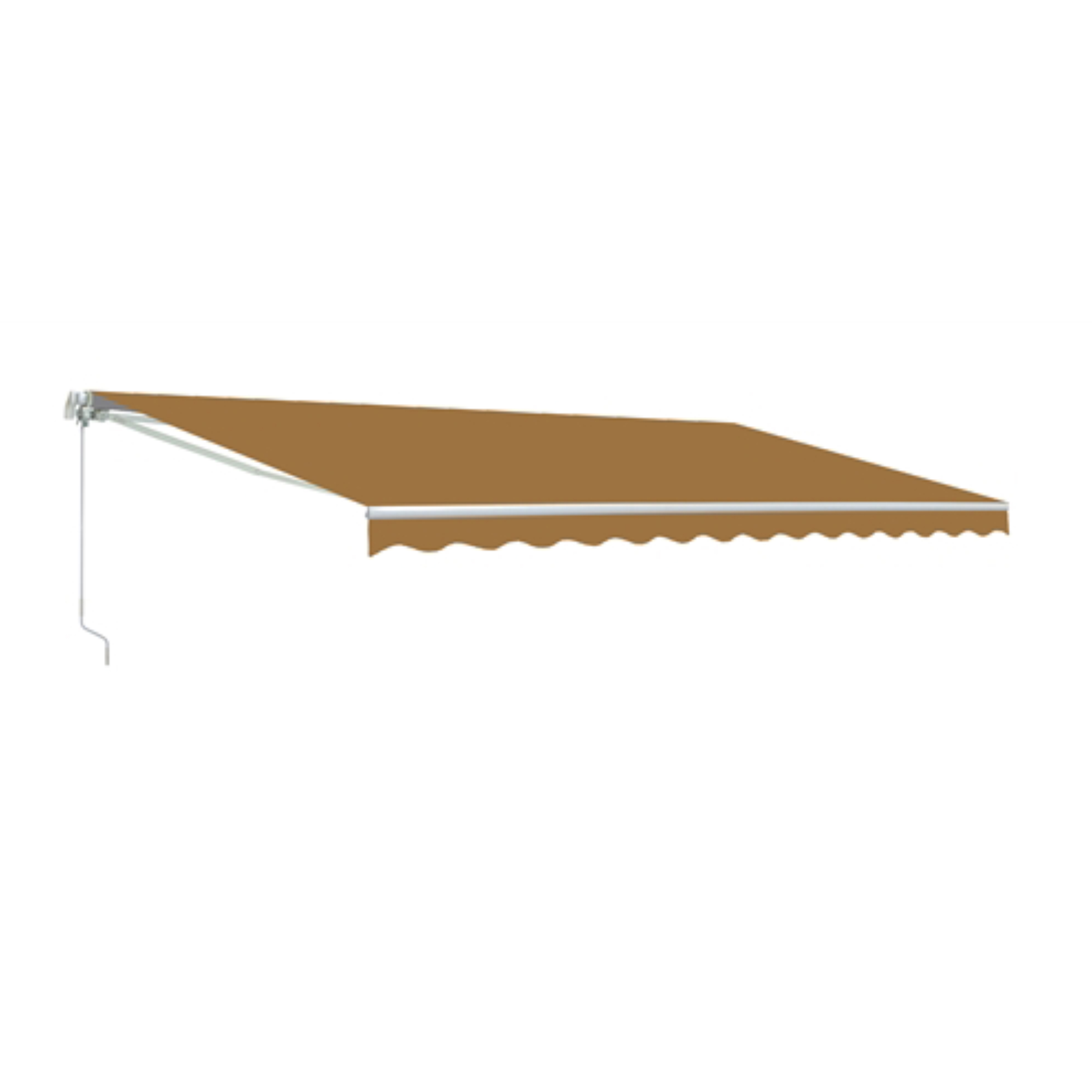 ALEKO 20 x 10 ft Sand Motorized Retractable Patio Awning