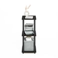 thumbnail image 7 of Furinno Turn-N-Tube Easy Assembly Stackable Bookcase, Bookshelf, Espresso/Black, 7 of 7