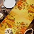 thumbnail image 2 of Vintage Autumn Table Runner, Autumn Thanksgiving Kitchen Dining Table Decoration for Home Party Decor 13x48 Inches, 2 of 9