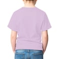 thumbnail image 7 of SGMVNU Girls Third Grade T Shirts Short Sleeve Crew Neck Relaxed Fit Graphic Shirt Tops Back to School Clothes, Size 9-10 Years, Purple, 7 of 7