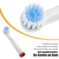 thumbnail image 3 of 16uds Eléctrico Dientes Cepillo Reemplazo Cabezales, para Oral-B, Nylon Cerdas, 3 of 7
